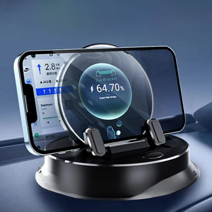 🌟Multifunktionaler, stanzfreier, tragbarer und rutschfester Handyhalter fürs Auto