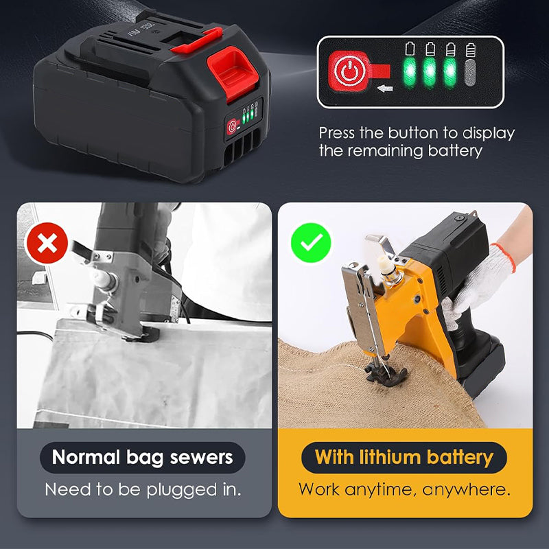 Portable Cordless High Speed Bag Sewing Machine